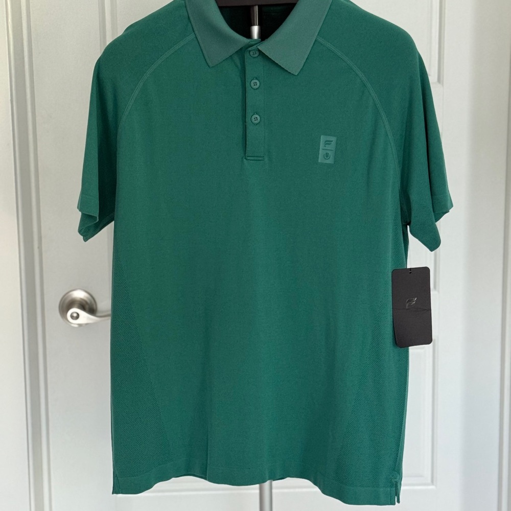 Fabletics Forest Green Polo